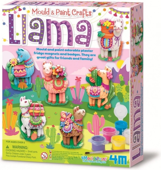 Kreativni set Gipsani odljevci - Lama