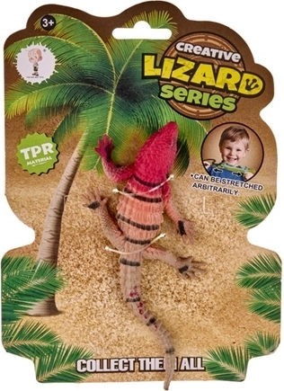 Brown lizard figurine