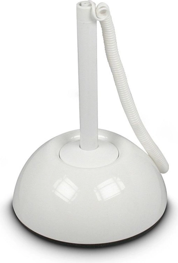 Kuglična olovka na postolju ICO Lux, bijela