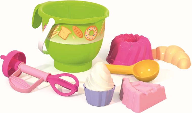 Androni set za pijesak pečenje s ručnim mutilicom, 6 dijelova