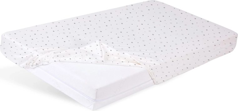 Babymatex fitted jersey cot sheet 60 × 120 cm – stars