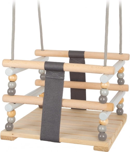 Drvena ljuljačka za djecu skandinavskog stila