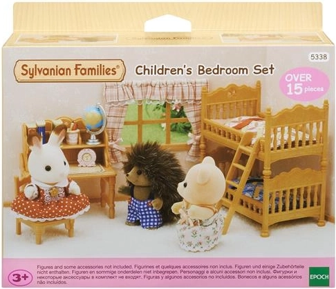 Sylvanian Families Children's Room with Bunk Bed