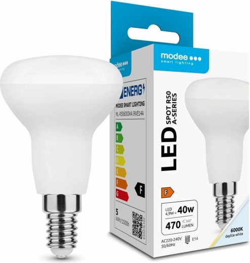 Modee LED žarulja R50 E14 4,9 W hladno bijela 470 lm 110°