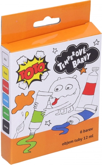 Tempera boje metalik set 6×12 ml