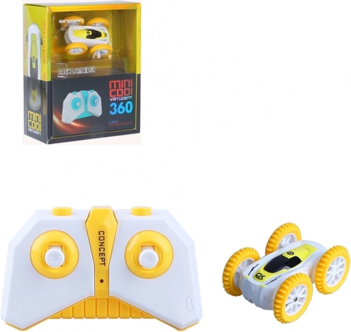 Kaskaderski RC auto mini žuti