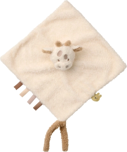 Nattou comforter plush blanket Teddy Giraffe 28 × 28 cm
