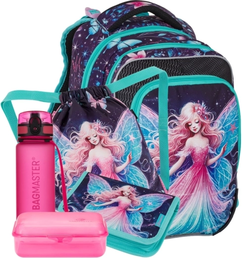Bagmaster large school set for first graders – fairy