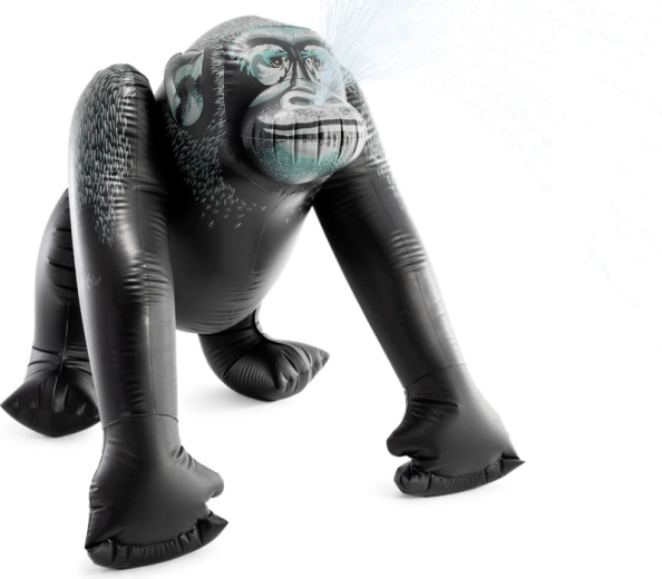 Gorila na napuhavanje s raspršivačem