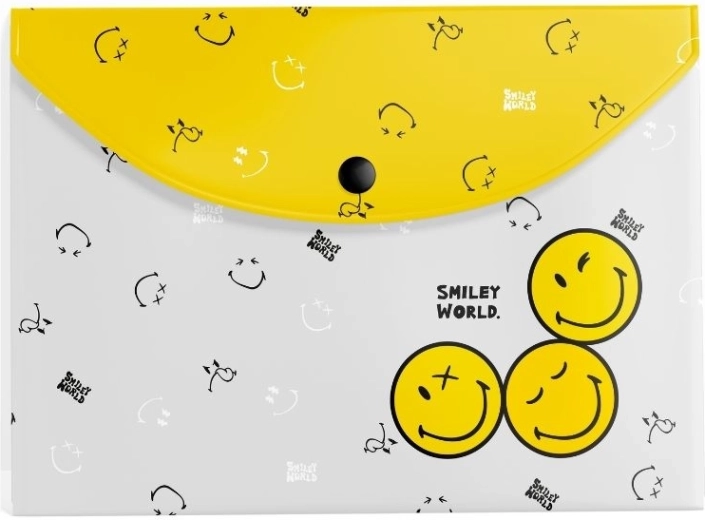 Plastična košuljica s drukom A4 – motiv SMILEY WORLD