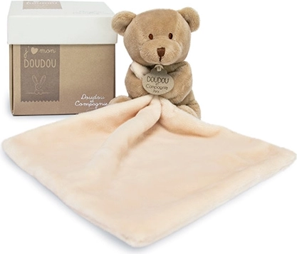 Doudou poklon-set – medo s tješilicom 10 cm