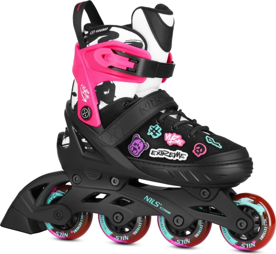 Nils Extreme Vibe Pink Inline Skates – S (33-36)