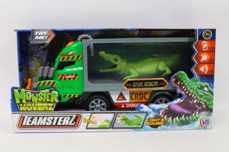 Teamsterz Monster Moverz kamion s krokodilom – svjetlo i zvuk