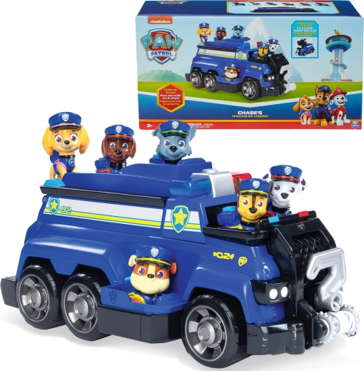 PAW Patrol Chase Large Police Truck with 6 Figurines
