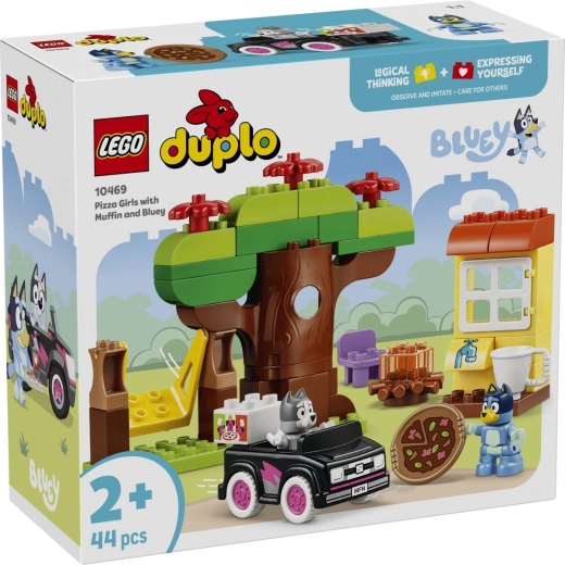 LEGO DUPLO Bluey građevinski set: pizzerija s Muffin i Bluey