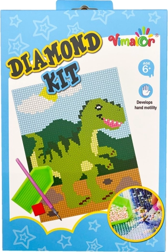 Diamond Painting BABY Dino – creative set for kids