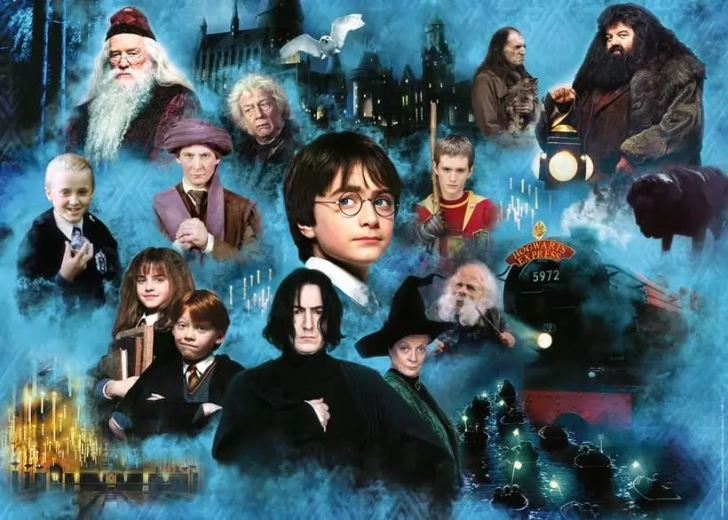 Ravensburger slagalica Harry Potter: svijet čarolije 1000 dijelova