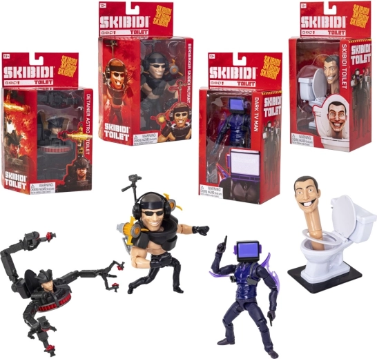 Skibidi Toilet deluxe figurica serija 2 (nasumičan odabir)