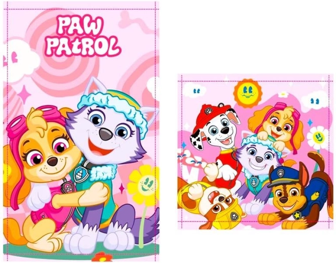Set ručnika Paw Patrol (ružičasti)