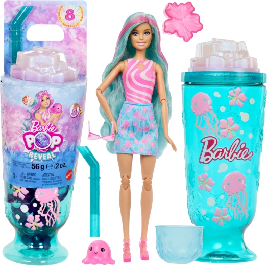 Barbie Pop Reveal podmorski svijet – lutka s 8 iznenađenja