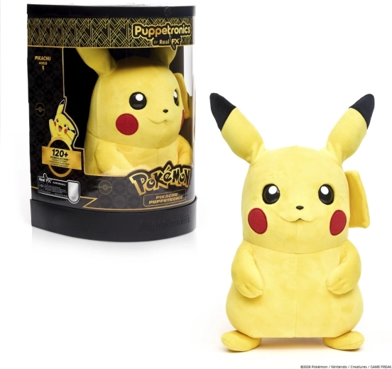 Pokémon Pikachu RealFX Puppetronic interaktivna plišana lutka