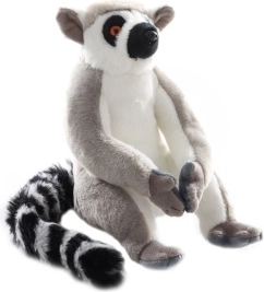 Plišani lemur s pričvršćivanjem na čičak 21 cm eco-friendly