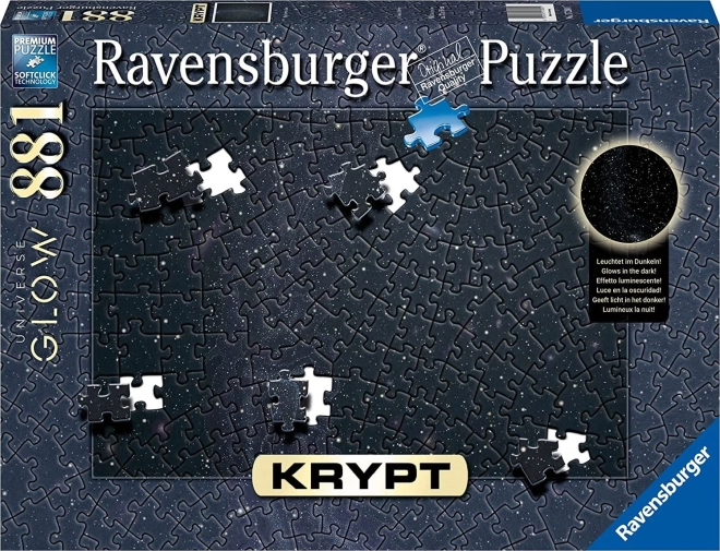 Ravensburger puzzle Krypt Universe Glow 881 dijelova