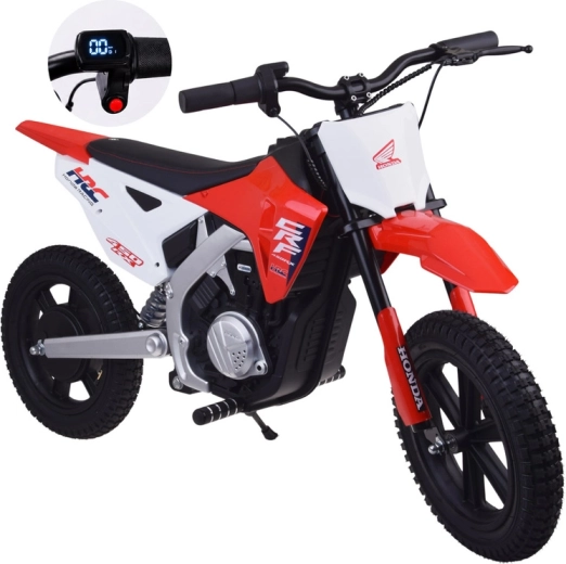 Dječji električni motokros motocikl Honda CRF 450RX 24 V (22 km/h) – Crvena