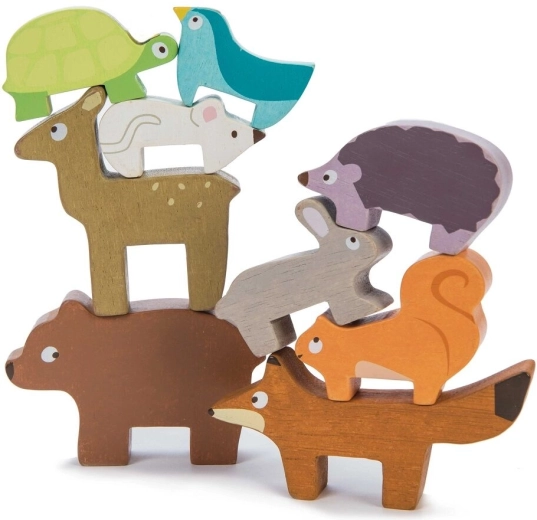 Le Toy Van wooden forest animals – stacking game