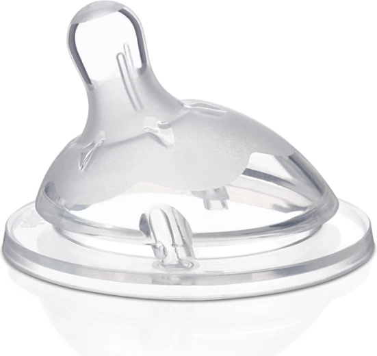 Chicco duda Natural Feeling, silikon, srednji protok, 2m+, 1 kom