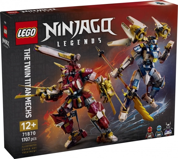 LEGO NINJAGO Legends Blizanci – titanski par mecha