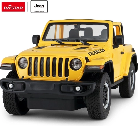 Rastar Jeep Wrangler JL RC auto na daljinsko upravljanje 1:14 žuto - 1 komad