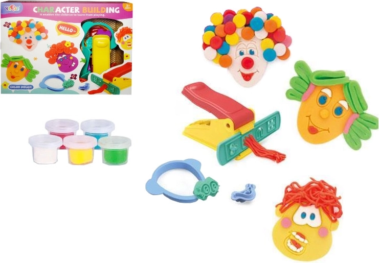 Plastelin – lica i frizure