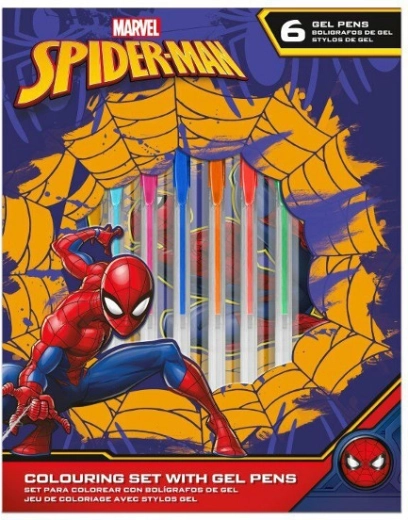 Creative Set MARVEL SPIDER-MAN – Notebook and Gel Pens