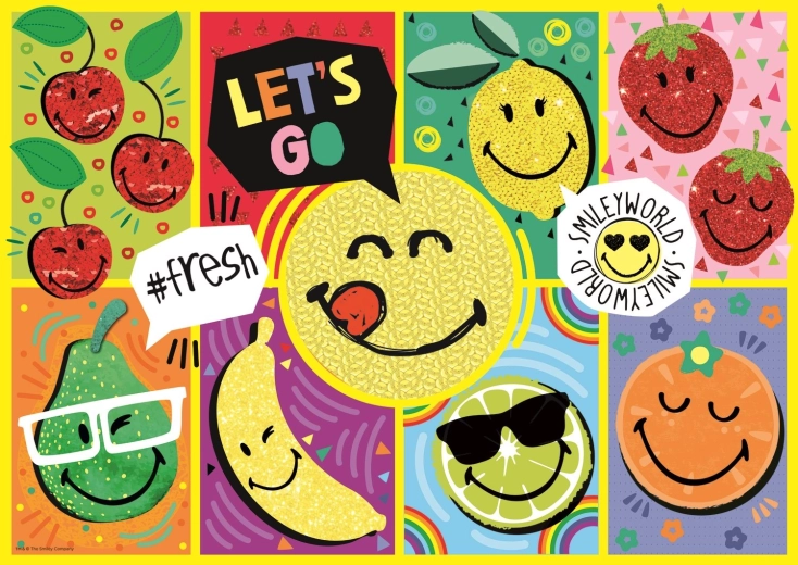 Puzzle 200 dijelova Veseli Smiley
