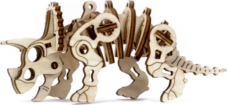 WOODEN CITY 3D puzzle Triceratops 40 dijelova