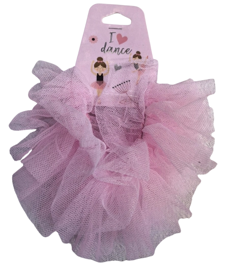 Pink baletna gumica tutu svijetloružičasta
