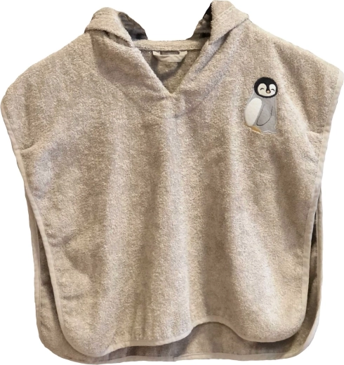 Petú Petú hooded poncho celsa penguin - 1 piece