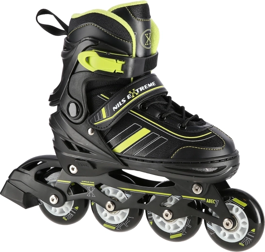 2-in-1 Inline Skates NILS Extreme NH18191 Black-Yellow – L (39-43)