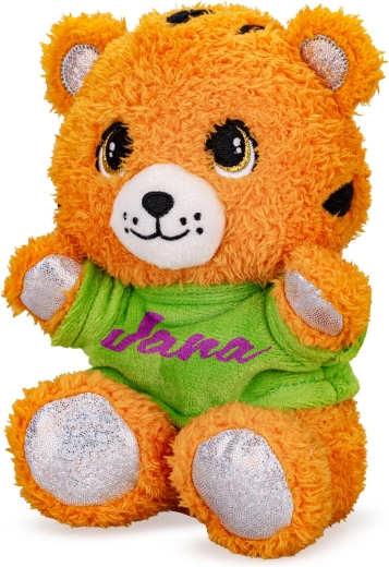 Plišani tigar 17 cm u majici s tiskom