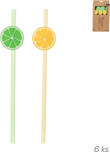 Slamke LIMEPOP za višekratnu upotrebu, set 6 kom, mix