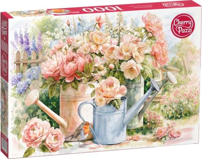 CHERRY PAZZI puzzle Gentle Garden Love 1000 pieces