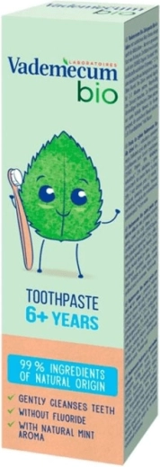 Dječja zubna pasta Vademecum Bio Mint 6+ s metvicom 50 ml