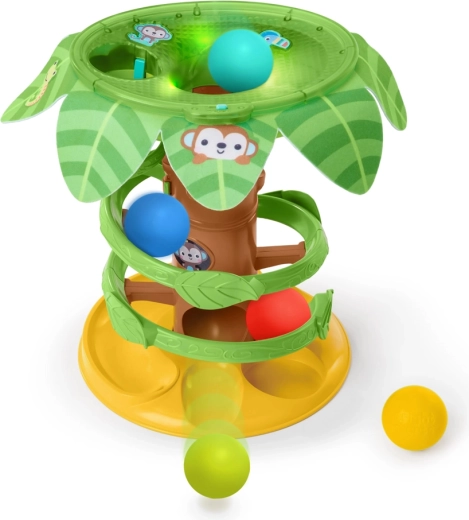 Bright Starts glazbena staza s kuglicama Tropical Twirl 6m+