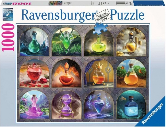 Ravensburger Puzzle Čarobni napitci 1000 dijelova