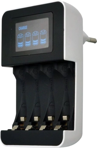 Solight inteligentni punjač AA/AAA s LCD zaslonom