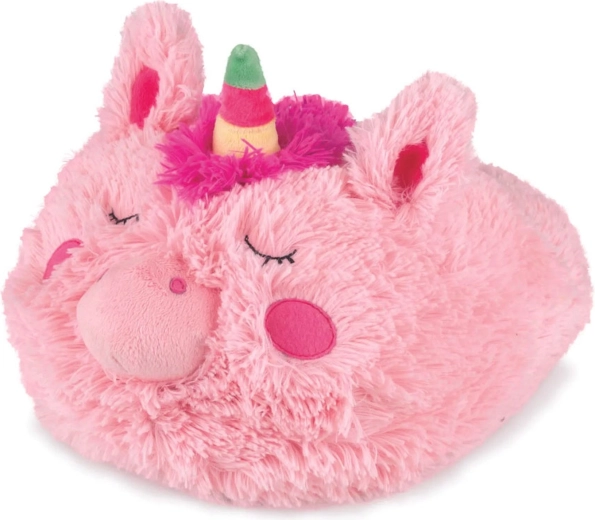 Cozy Noxxiez warm plush unicorn slipper