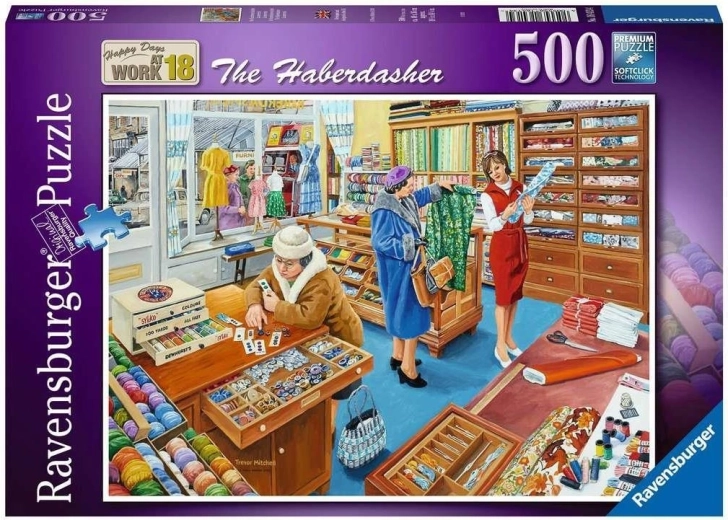 Ravensburger slagalica Happy Days at Work: galanterija 500 dijelova