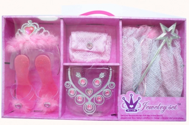 Dječji princezinski set sa suknjom i sandalicama