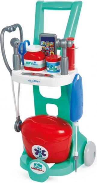 Dječja liječnička kolica s priborom